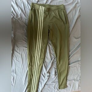 Olive Green Adidas Track Pants size small